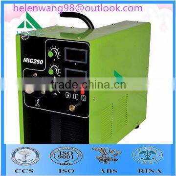 mig-250f igbt inverter co2 mig welding machine/co2 mig welding machine
