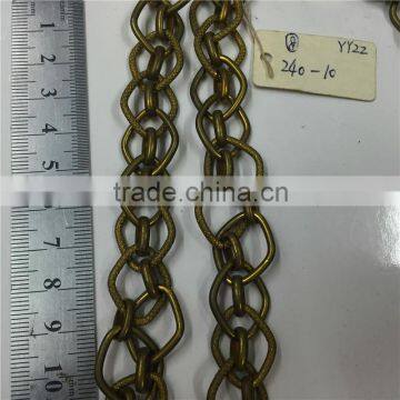 Popular decorative brass handmake chain. girls hand chain watch, bag chain, key chain