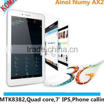 KOMAY 7 inch MT8312 Dual Core Ainol ax2 with Android 4.2.2 WIFI Bluetooth GPS WCDMA 3G Tablet pc Ainol AX2