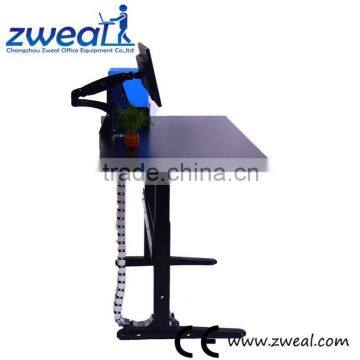 sit-stand office desk from foshan with certificate factory wholesale