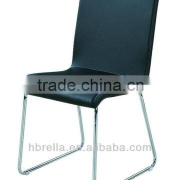 2014 metal frame leather dining Chair