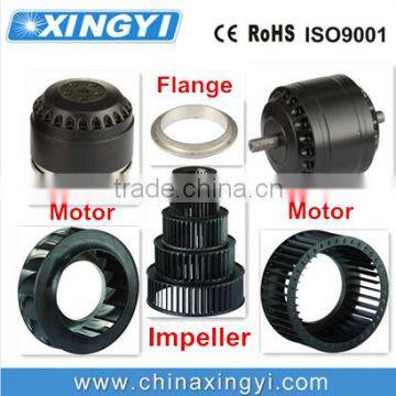 china fan motor/ flange impeller, fan parts