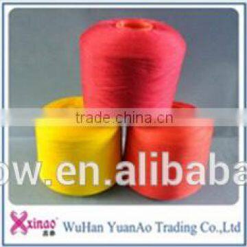 Bright and twist Z 100 polyester color yarn for clothing