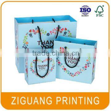 Cheap paper folding shopping bag