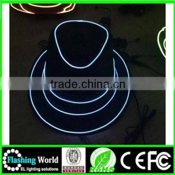 Cool Flashing Durable Modeling Led Embroidery Hat photo-2