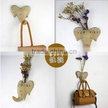 Creative Hand-painted Ceramic Vase Flower Animals Hanging Aromatherapy Bottles HY067102