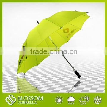 Promotional golf umbrella with custom logo