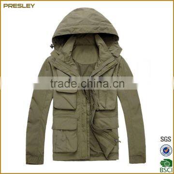 Army Green Field Jackets Vest/Camouflage Army military Outdoor Jacket