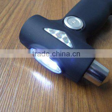 LED Dynamo Torch With Car Safety Hammer photo-2