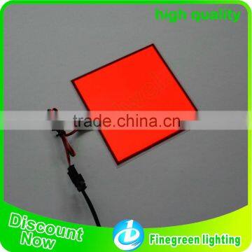 small size high brightness 10*10cm el backlight/el sheet/blank el panel for advertisement