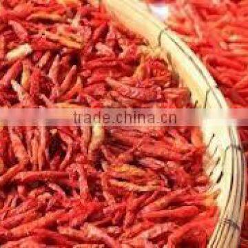 Sannam grade dry chilli