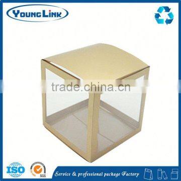 plastic cosmetic box with printing with plastic tray