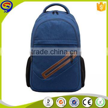 Factory hot sale cute canvas design school backpack