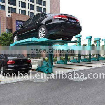 Non avoiding Double track auto car parking lift