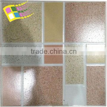 Building material balcony porcelain hot pink floor tile 30x30