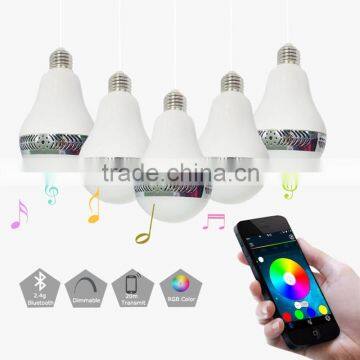 4.0 Speaker Dimmable Multicolored Light Bulb