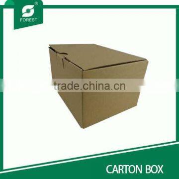 Plain Kraft Paper Cartons Corrugated Box Packaging Box photo-5