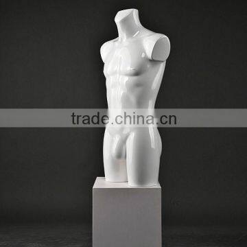 fashion half body male torso mannequin