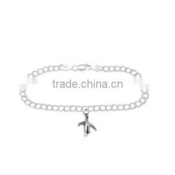 Made Of Great S925 Penguin Style Charm Bracelet