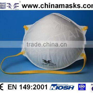 Industrial protective nonwoven face mask dust mask with CE