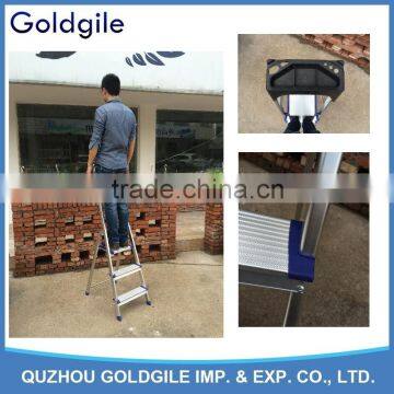 Goldgile Aluminum Household Step With Tools Tray photo-2