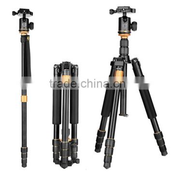 Q999S A Foldable 14'' Monopod Aluminium Extendable Handheld Camera photographic Tripod flexible video slr digital camera stand