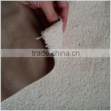 lamb suede leather fabric