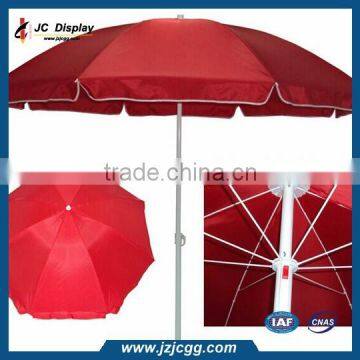 Unique Patio Umbrella 1.8M Promotion Polyester Cheap Easy Sunshade Flag Beach Umbrella