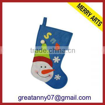 2015 New Product New Design Plain Bulk Christmas Stockings With Good Quality for Wholeasale photo-6