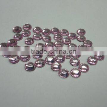 New Arrival Pink Korean Hot Fix Rhinestones For Dresses