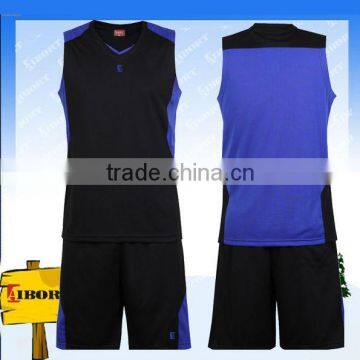 BKB-003-2 Color contrast Basketball Jersey custom design