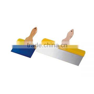 Tapping Knife With Schima Wooden Handle, Stainless Steel Blade Tiling Tool photo-2