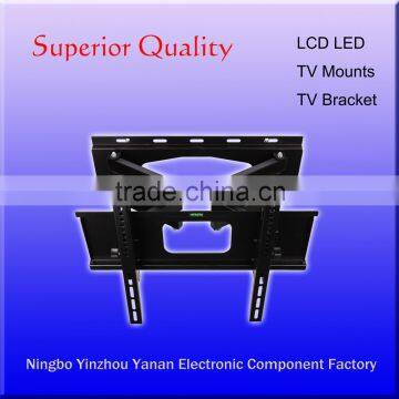 popular double arm tv bracket swivel for 23"-55" screen