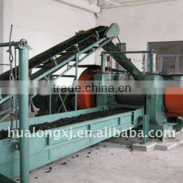used tyre recycling machine