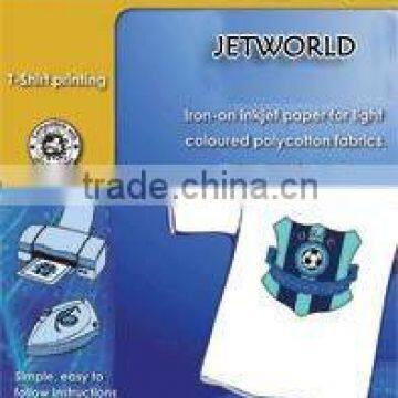 T-shirt Transfer Paper for Black&White Color Fabric (Printing Canvas)