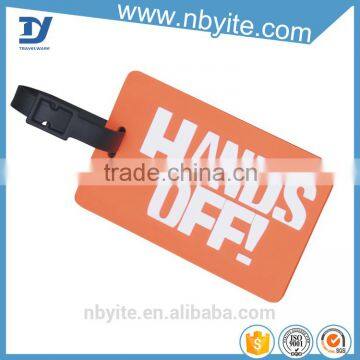 Promotional cheap bulk business gift luggage tag wholesale