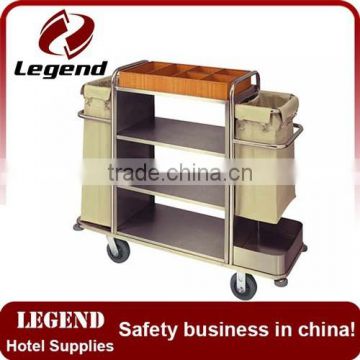 Hot sale Hotel service trolley hotel laundry trolley linen cart