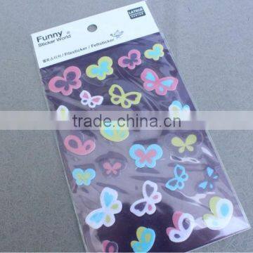 self adhesive satin felt fabric stickers