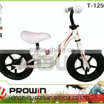 2016 12" light balance bike/ kids balance bike/ 12 inch steel push balance bicycle(PW-T12502)