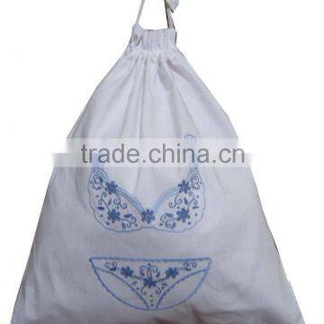 embroidery laundry bag