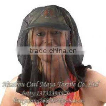 insecticide treated circular outdoor green army mosquito head net