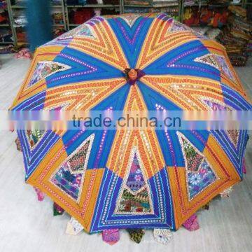 Big Size Umbrella Outdoor Vintage Garden Umbrella Beach Umbrella Folding