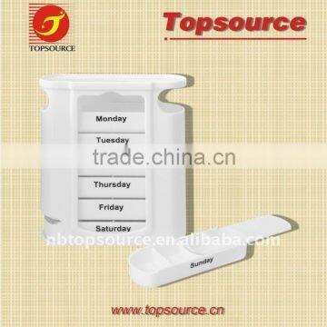 Mini Cheap Plastic Weekly Medicine Vitamin Pill Box for promotion