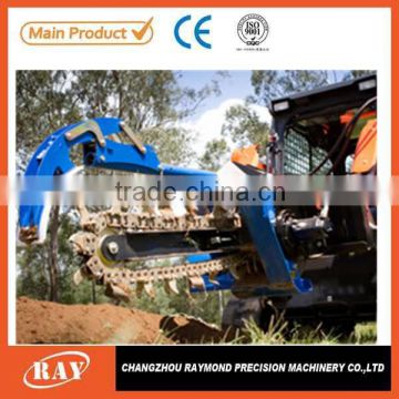 farm trencher chain for gas,water piping for 5-10T excavator trencher