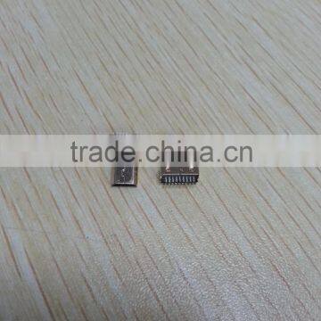 2015 High Quality Micro Hdmi D Type Male Plug Dip Gold Plating Connector photo-3
