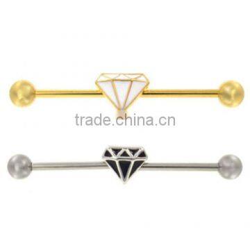 Urban Charm Center Industial Piercing Barebell