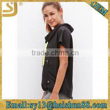 Sleeveless Athletic Pullover Oversized Hoodie photo-2