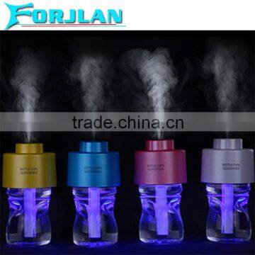 factory cheap cap bottle with led best usb humidifier for dry skin