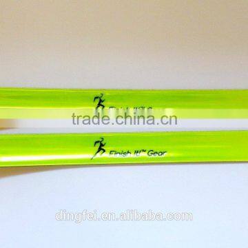 wholesale PVC slap bracelets reflective bands