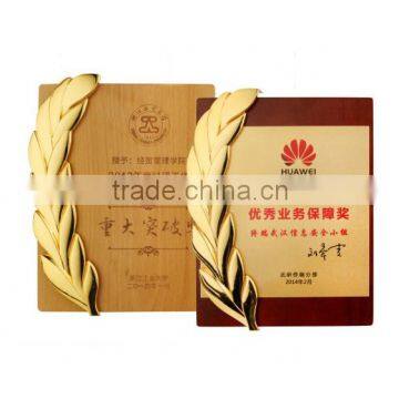 metal surface wood plaque printed wood wall plaque